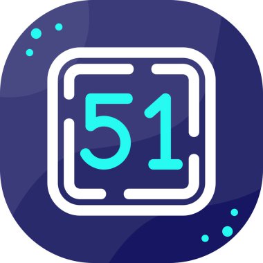 Modern bir simgenin vektör illüstrasyonu