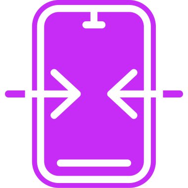 Tek bir simgenin vektör illüstrasyonu