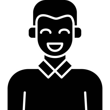 Adamım. Web simgesi basit tasarım