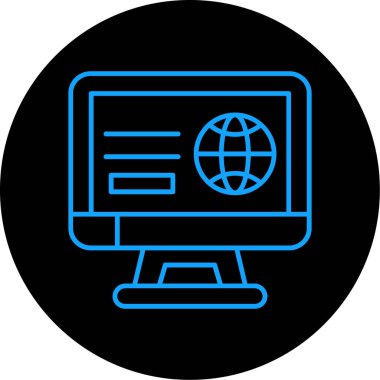 vektör bilgisayar simgesi illüstrasyonu