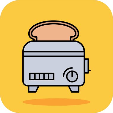 Tencere simgesinin vektör illüstrasyonu