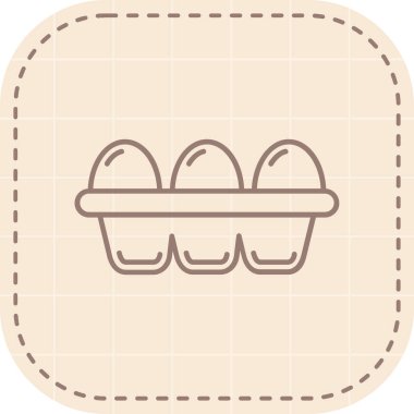 Gıda simgesinin vektör illüstrasyonu