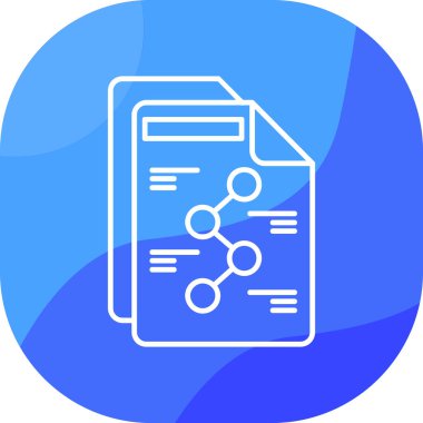 Dosya. Web simgesi basit illüstrasyon