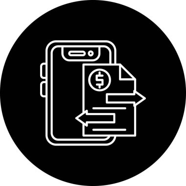 para simgesi vektör illüstrasyonu