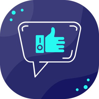 Başparmağını kaldır. Basit resimleme