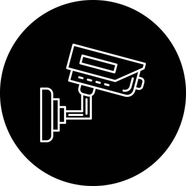 vektör cctv güvenlik ico