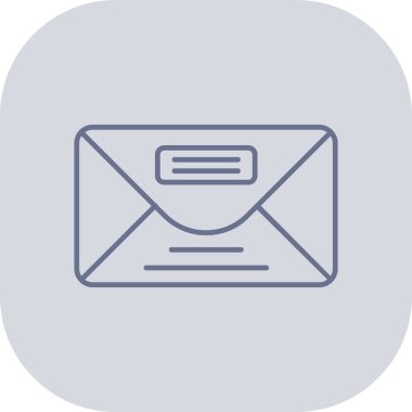 vektör zarf simgesi. vektör illüstrasyonu