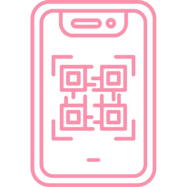 QR Şifresi. Web simgesi