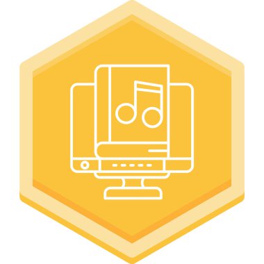 bilgisayar simgesi vektör illüstrasyonu