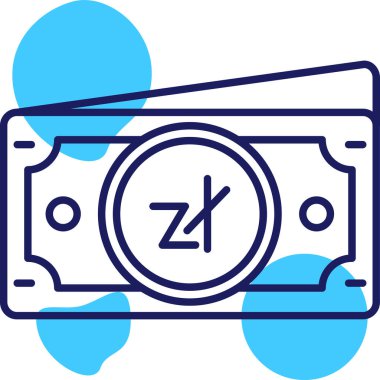 Para ikonu. Basit resimleme