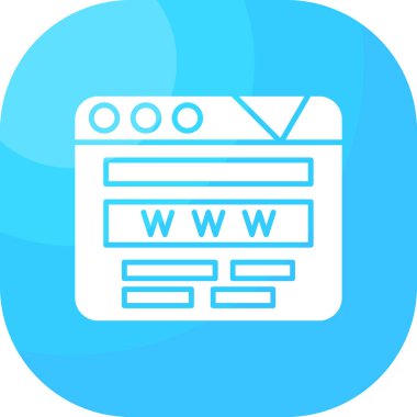 seo modern simgesinin vektör illüstrasyonu