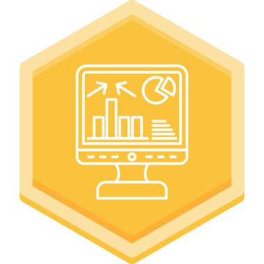 iş ve ofis simgesi vektör illüstrasyonu