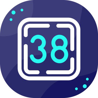 Saat simgesi vektör illüstrasyonu