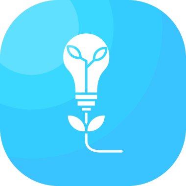 ampul simgesi vektör illüstrasyonu