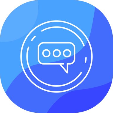 konuşma balonu ikonu vektör illüstrasyon tasarımı