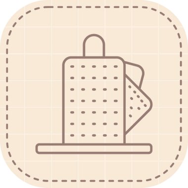 Modern mutfak simgesinin vektör çizimi