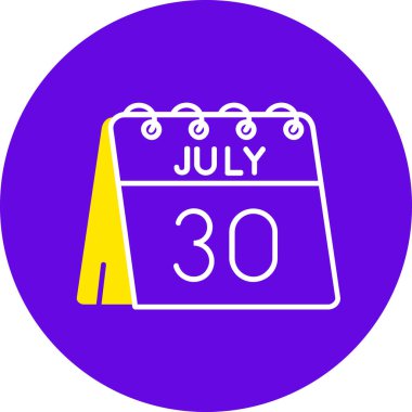 Bir takvimdeki 2 Temmuz tarihi