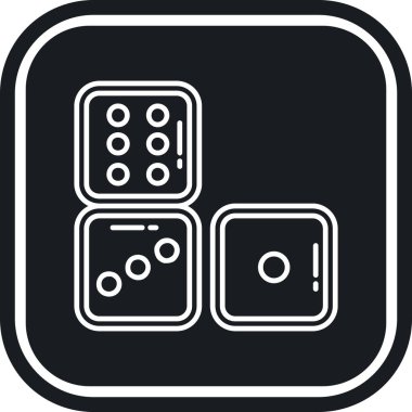 Casino çip simgesi. Basit örnek casino çip vektör simgesi beyaz arka plan üzerinde izole web tasarımı için