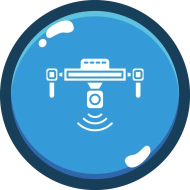 Modern b 'nin vektör illüstrasyonu eksik simgesi