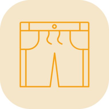 Modern bir simgenin vektör illüstrasyonu