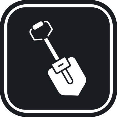 Modern oto tamir simgesinin vektör illüstrasyonu