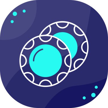 Gezegen simge vektör çizim