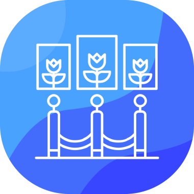 Beyaz arkaplanda izole edilmiş saksı ikonundaki çizgi çiçeği. Saksıda bitki var. Esrar. Saksı bitkisi işareti. Renkli taslak konsepti. vektör.