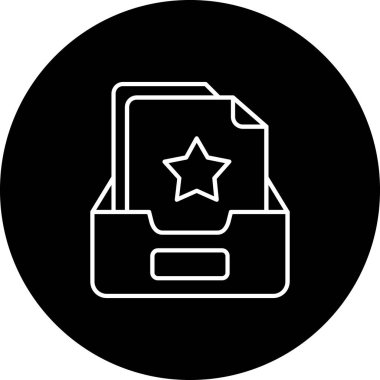 Dosya. Web simgesi basit illüstrasyon