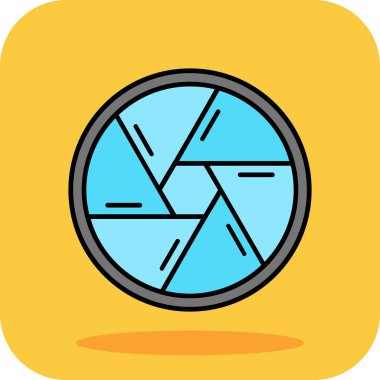 Vektör kamera Simgesi illüstrasyonu