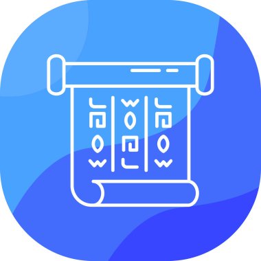 Bir takvim simgesinin vektör illüstrasyonu