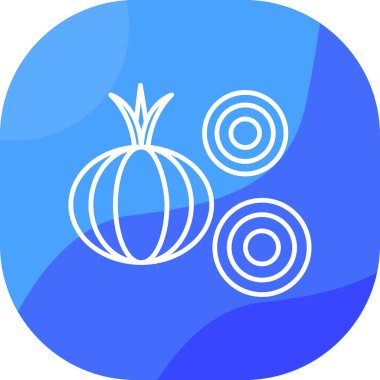 Bir besin simgesinin vektör illüstrasyonu