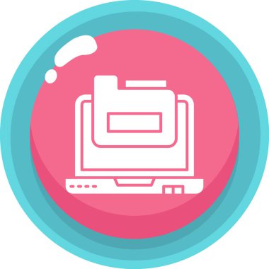 Kamera. Web simgesi basit illüstrasyon