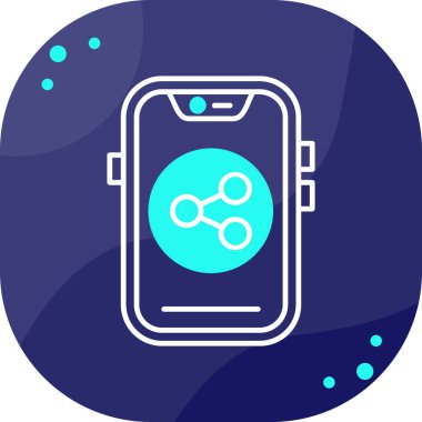 cep telefonu simgesi vektör çizimi