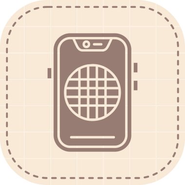 Radyonun vektör illüstrasyonu