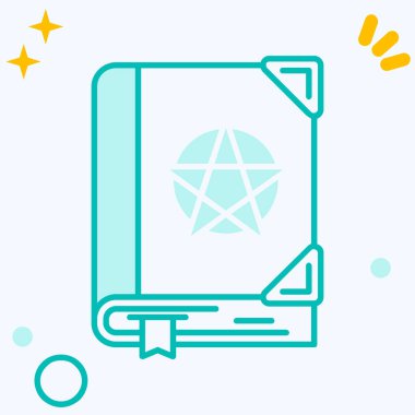 Ana hat dizüstü bilgisayarı, beyaz arka planda izole edilmiş David simgesinin yıldızıyla doldurdum. Din sembolü. İsrail 'den. İsrail 'den. vektör.