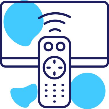 Denetleyici simgesi vektör çizimi