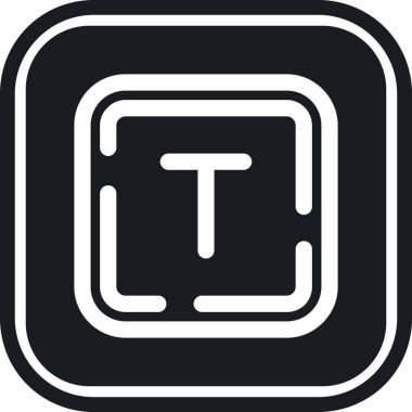 Modern simgenin vektör illüstrasyonu