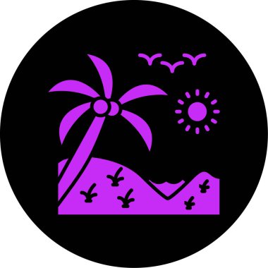 Vektör Ağacı Simgesi illüstrasyonu