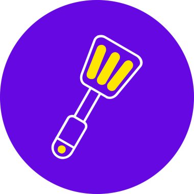 fırça web simgesi, basit vektör illüstrasyonu