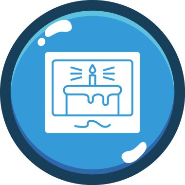 Su damlası. Basit resimleme