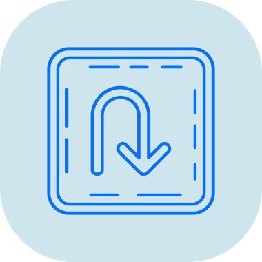 Simge üzerine ok yönlendir, taslak biçimi