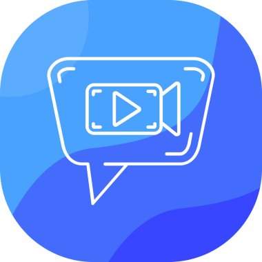 sohbet web simgesi basit tasarımı