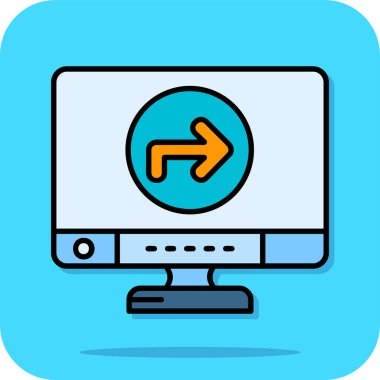 seo modern simgesinin vektör illüstrasyonu