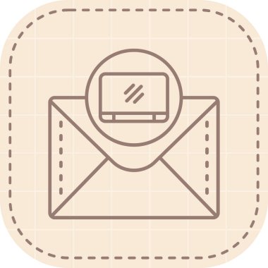 posta simgesi, illüstrasyon, vektör