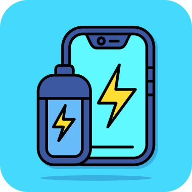 pil vektör illüstrasyonu