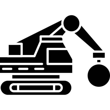 robotik el simgesi vektör çizimi