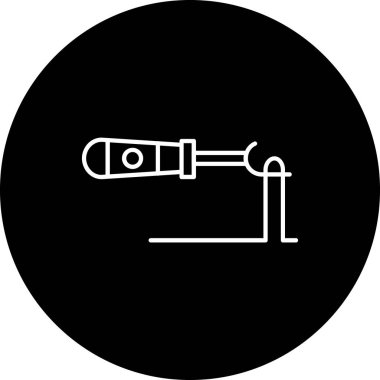 Modern b 'nin vektör illüstrasyonu eksik simgesi