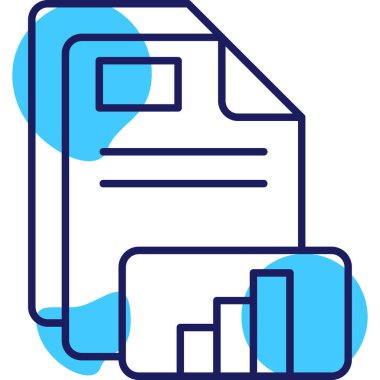 doküman dosya simgesi doldurulmuş - taslak biçimi