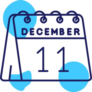 Bir günlük takvimde 11 Aralık tarihi