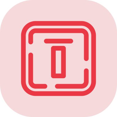 Modern bir simgenin vektör illüstrasyonu